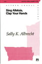 Sing Alleluia, Clap Your Hands SATB choral sheet music cover